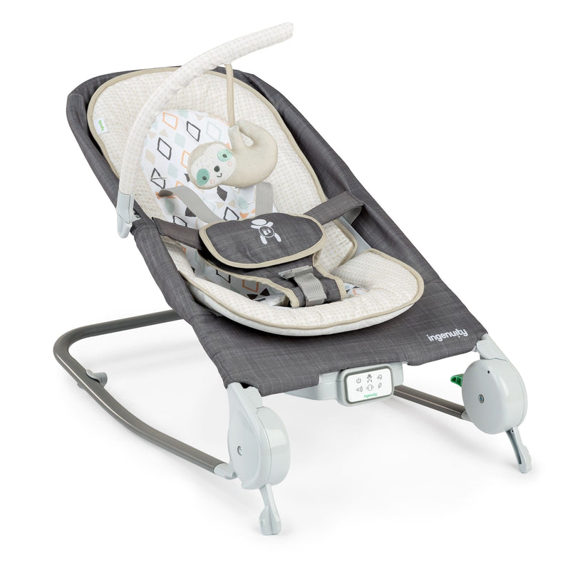 Ingenuity Happy Belly Rock-to-Bounce Massage Seat, Parker Y1