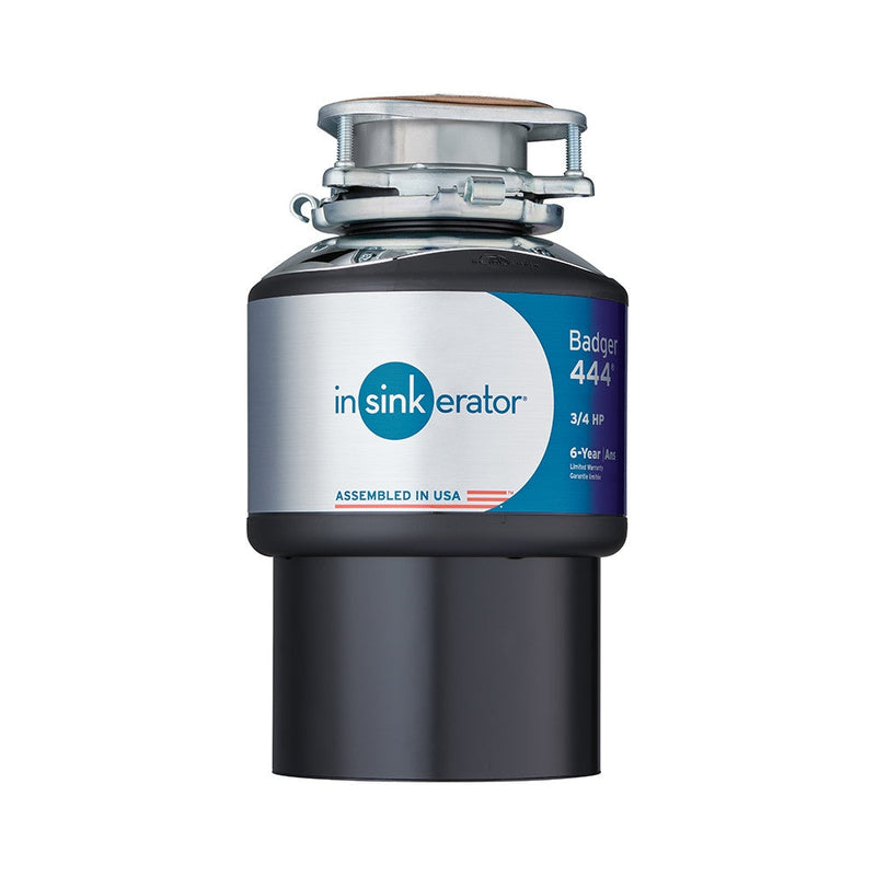InSinkErator Badger 444 3/4-HP Continuous Feed Food Waste Disposer M8
