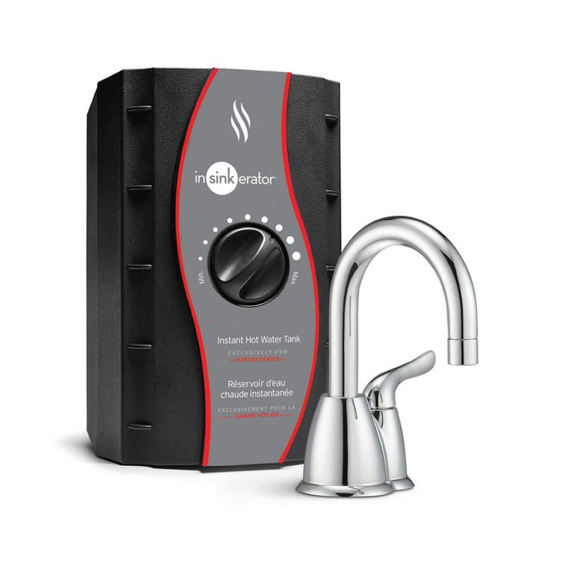 InSinkErator HOT150 Instant Hot Water Dispenser System, 2/3-Gal Stainless Steel Tank Included, Various Finishes R0