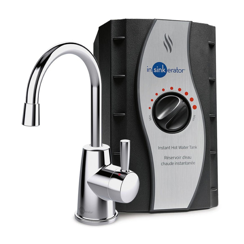 InSinkErator HOT250 Instant Hot Water Heater & Dispenser System, 2/3-Gal Stainless Steel Tank Included, Various Finishes J9