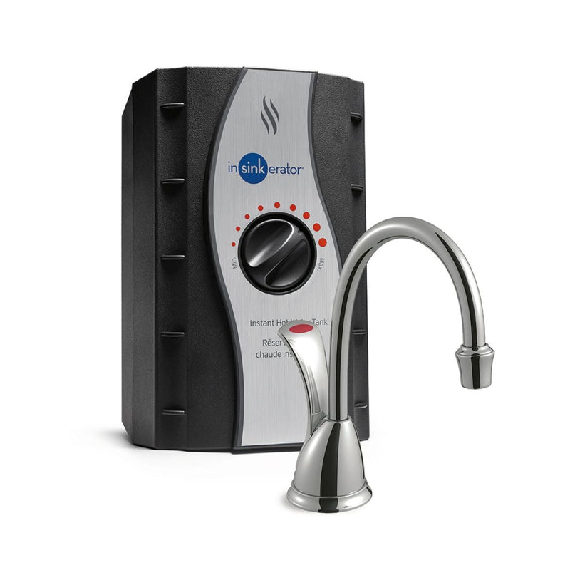 InSinkErator Involve H-Wave Instant Hot Water Dispenser System, Stainless Steel Tank Included, Chrome P4