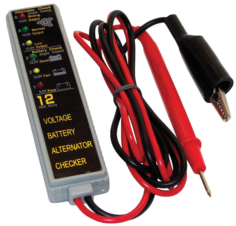 Invincible Marine 12V Battery Meter with LED Display A5