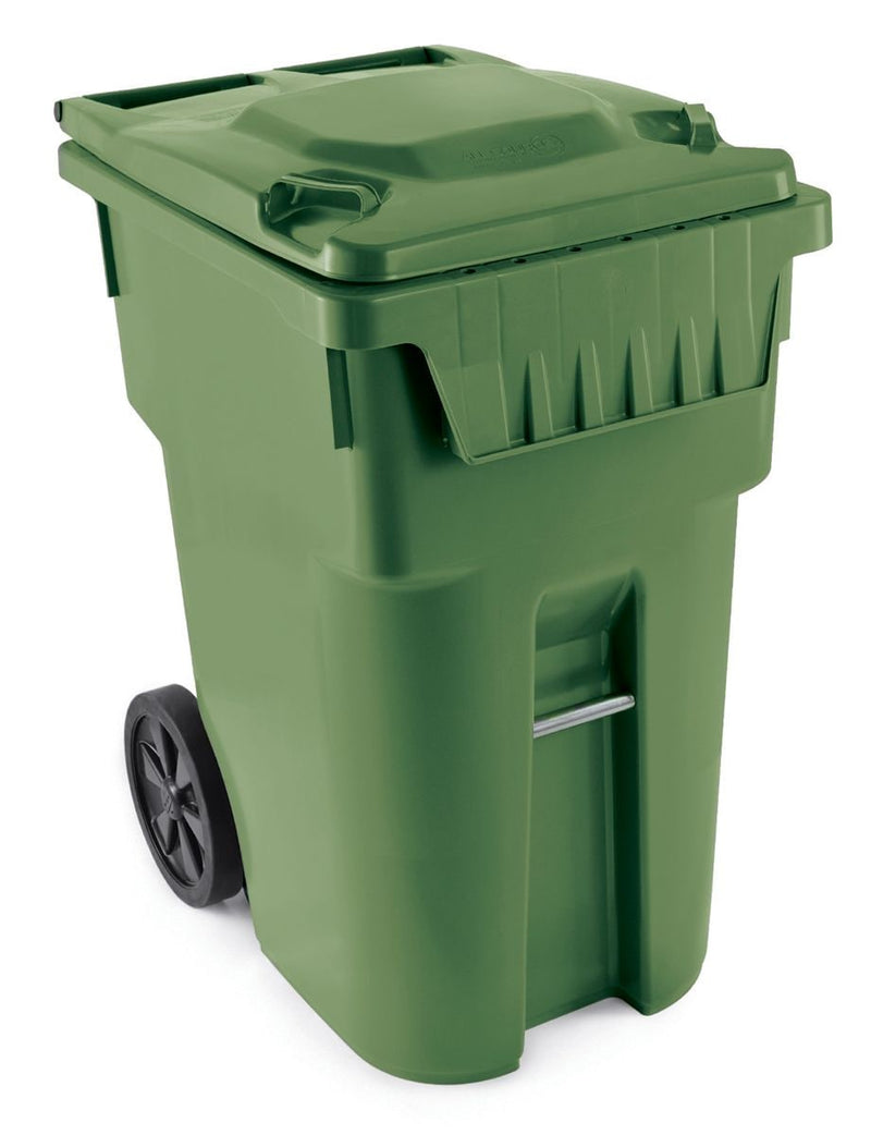 IPL Mastercart Plastic Rectangular Wheeled Compost Bin/Recycling Bin, Assorted Colours, 360-L J1