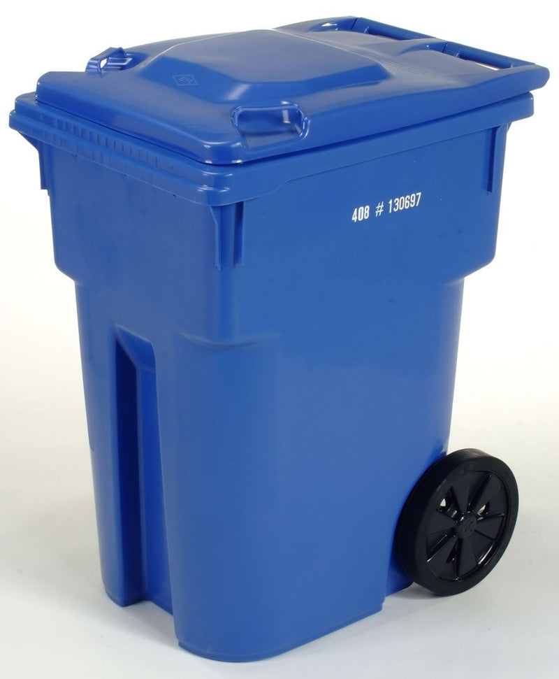 IPL Mastercart Plastic Rectangular Wheeled Compost Bin/Recycling Bin/Garbage Can, Assorted Colours, 360-L K1