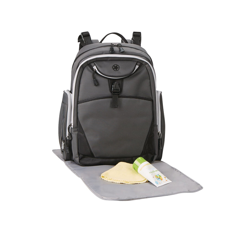 Jeep EI Brands Adventurers Backpack Diaper Bag W8