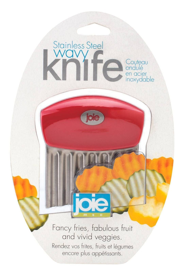 Joie Stainless Steel Wavy Knife for Meal Preparation K9