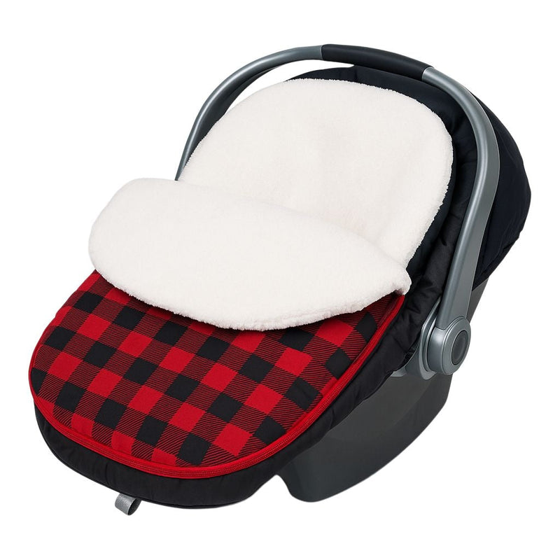 Jolly Jumper Cuddle Bag with Removable Top, Buffalo Plaid Y6