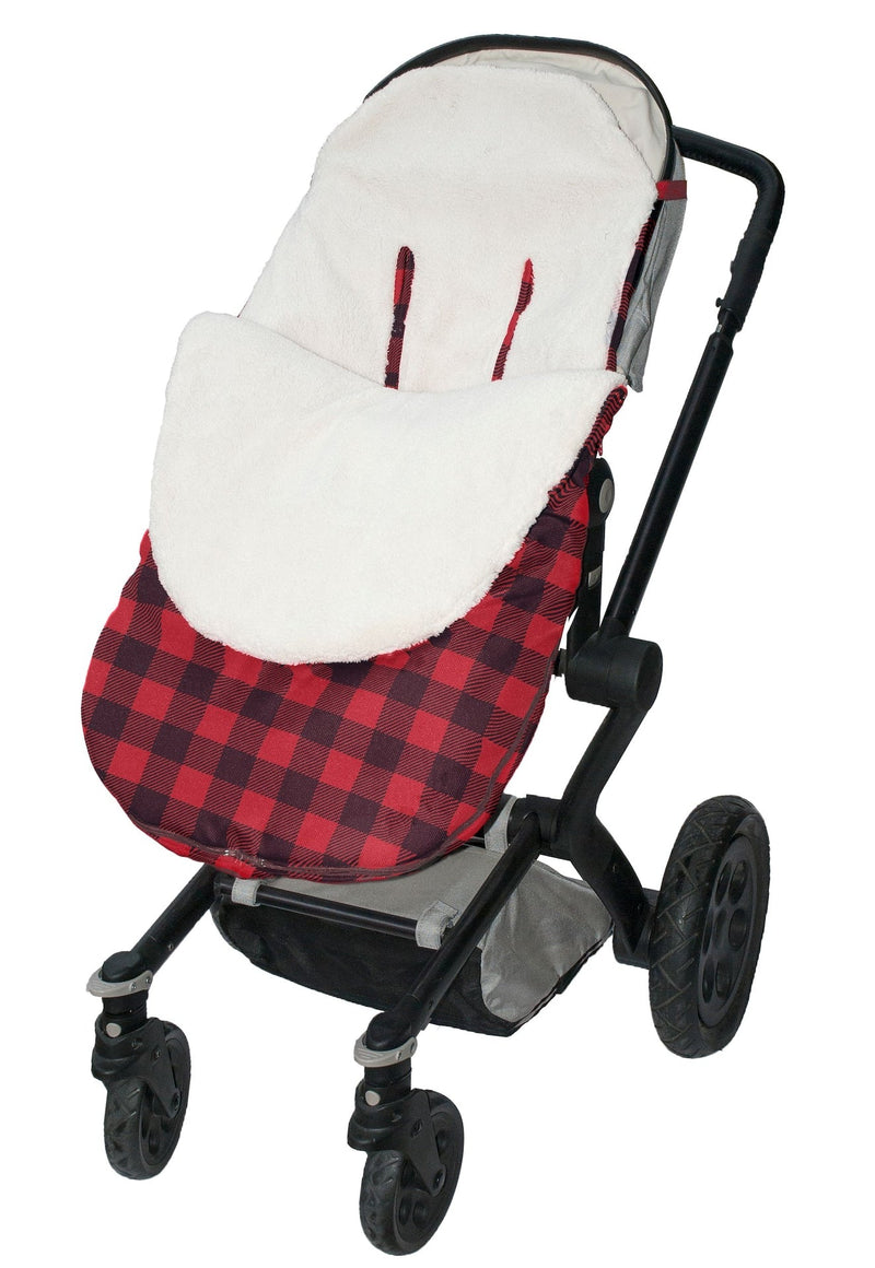 Jolly Jumper Snuggle Bag, Fits Most Strollers, Buffalo Plaid U3