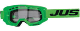 Just1 Vitro Powersports Anti-Fog Scratch-Resistant Goggles, Fluorescent Green