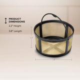 Keurig K-Duo Gold Tone Reusable Mesh Filter