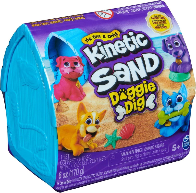 Kinetic Sand Single-Colour Doggy Dig Set for Ages 5+ P0