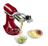 KitchenAid 7 Blade Spiralizer Plus Stand Mixer Attachment with Peel, Core & Slice