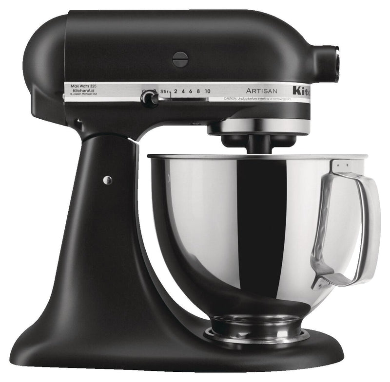 KitchenAid Artisan Series 5-Quart Tilt-Head Stand Mixer, Matte Black Y5