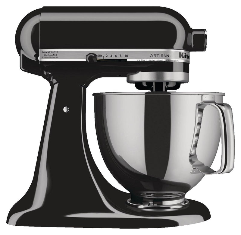 KitchenAid Artisan Series 5-Quart Tilt-Head Stand Mixer, Onyx Black N1