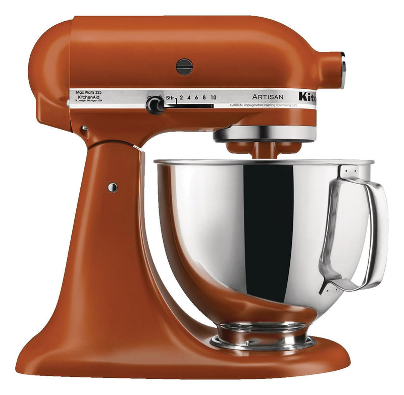 KitchenAid Artisan Series 5-Quart Tilt-Head Stand Mixer, Scorched Orange U5