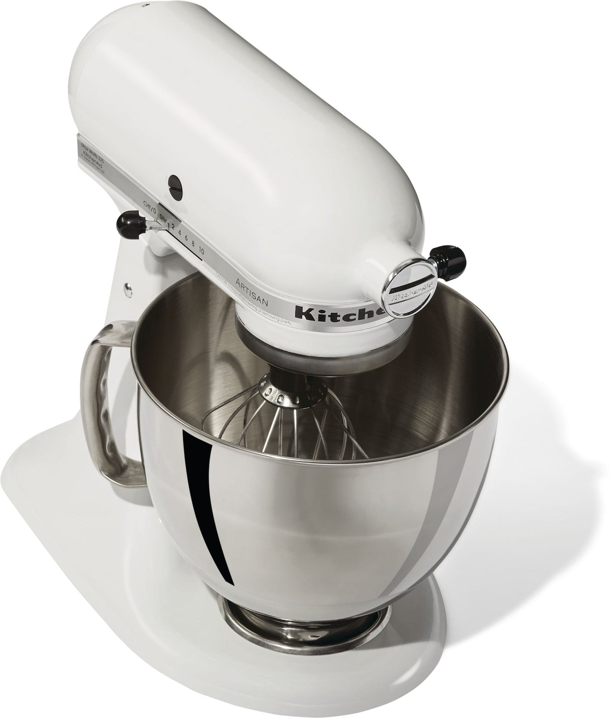 KitchenAid Artisan Series 5-Quart Tilt-Head Stand Mixer, White