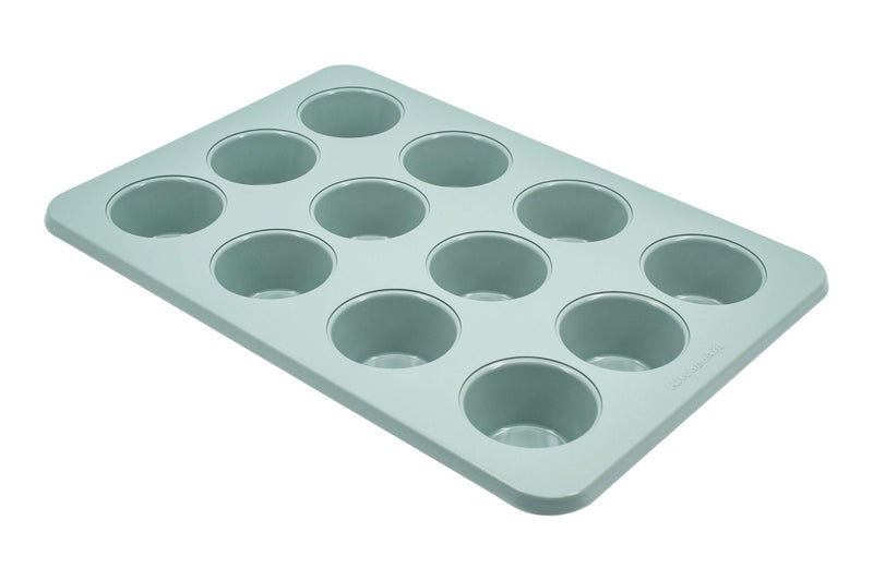 KitchenAid Cardamom Non-Stick Steel Muffin Pan, 12-Cup G7