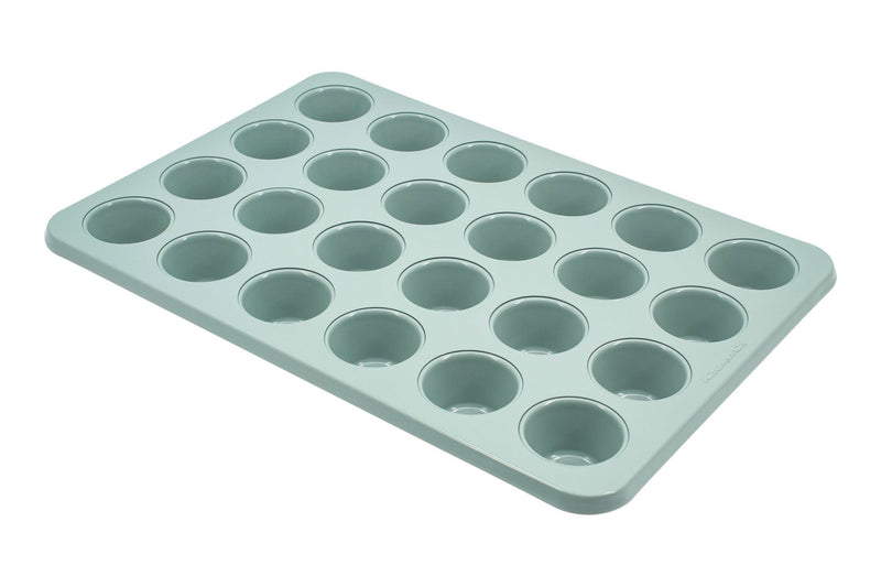 KitchenAid Cardamom Non-Stick Steel Muffin Pan, 24-Cup D1