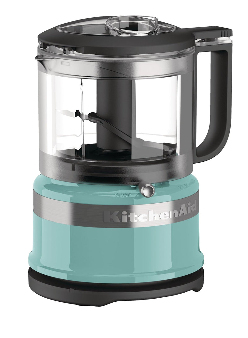 KitchenAid Compact 3.5 Cup Food Chopper/Mini Food Processor with Dishwasher Safe Parts, Aqua Sky Y3