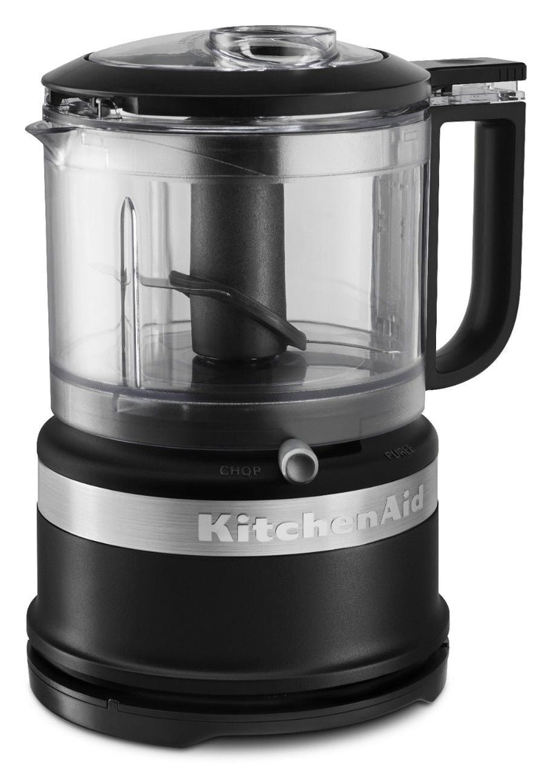 KitchenAid Compact Food Chopper with Dishwasher Safe Parts, Black C5
