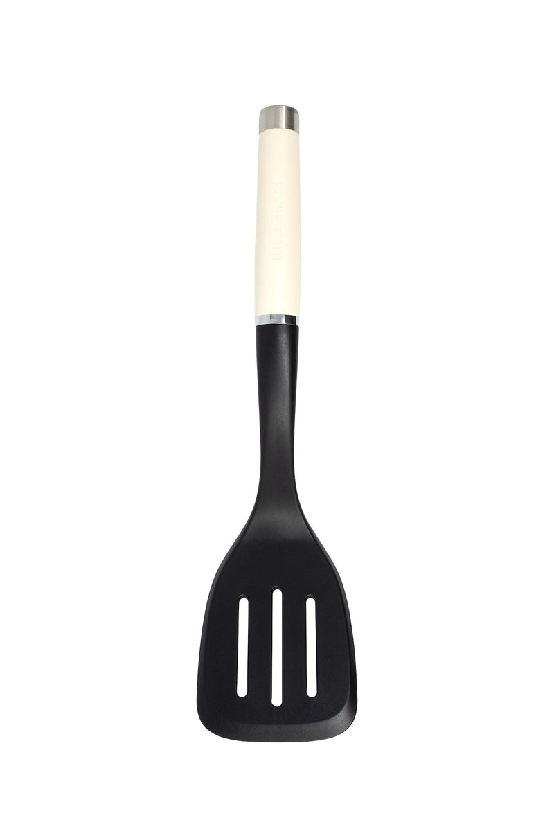 KitchenAid Gourmet Nylon Slot Turner, Almond Cream A7