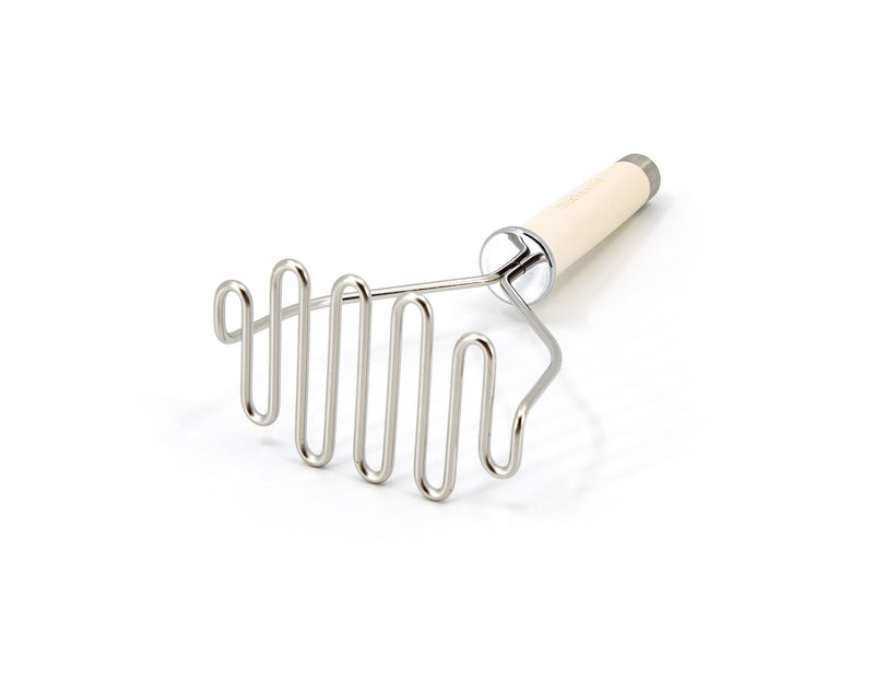 KitchenAid Gourmet Stainless Steel Masher, Black Q5