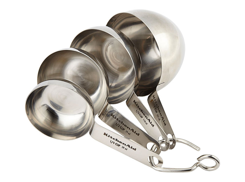 KitchenAid Stainless Steel Measuring Cups, 4-pc D5