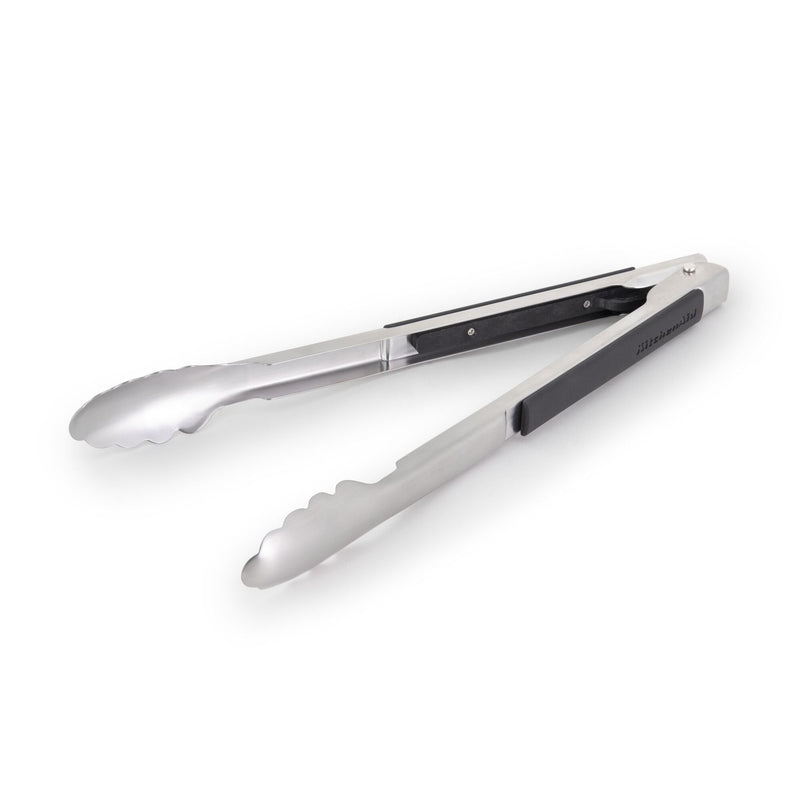 KitchenAid Stainless Steel Slide Locking Tongs, 12-in Z9