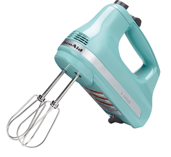 KitchenAid Ultra Power 5-Speeds Hand Mixer with Turbo Beater Aqua Sky N8