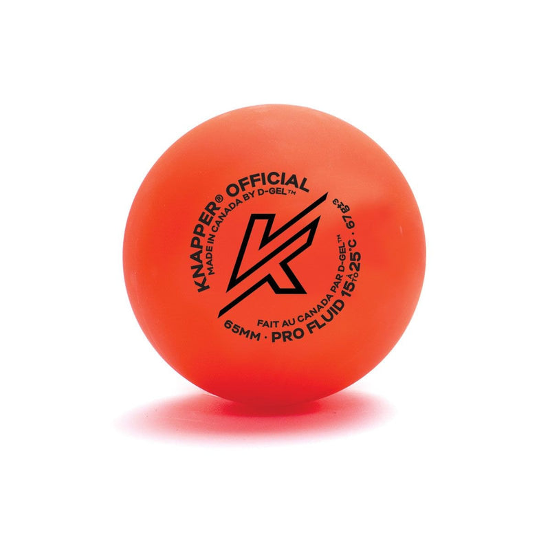 Knapper AK Pro Fluid Dek Hockey Balls, 67g, Mixed Bag of 12 J4