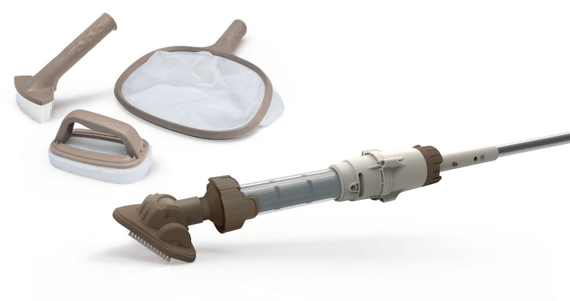Kokido Boreal Spa Vacuum Kit, Rechargeable Battery, Ergonomic Handle D6
