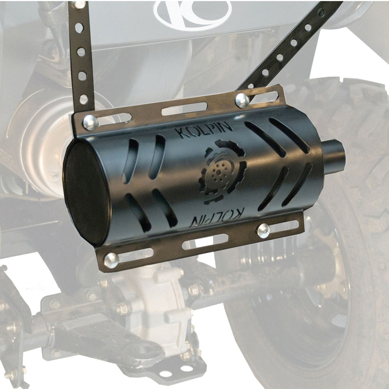 Kolpin 53570 Universal Stealth Exhaust 2.0 System with Heat Shield for ATVs & UTVs T2