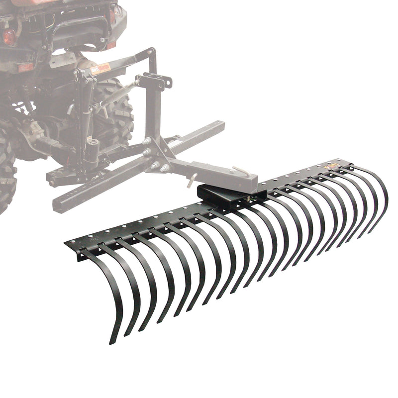 Kolpin ATV/UTV Dirtworks Tool Attachment Landscape Rake, 60-in M4