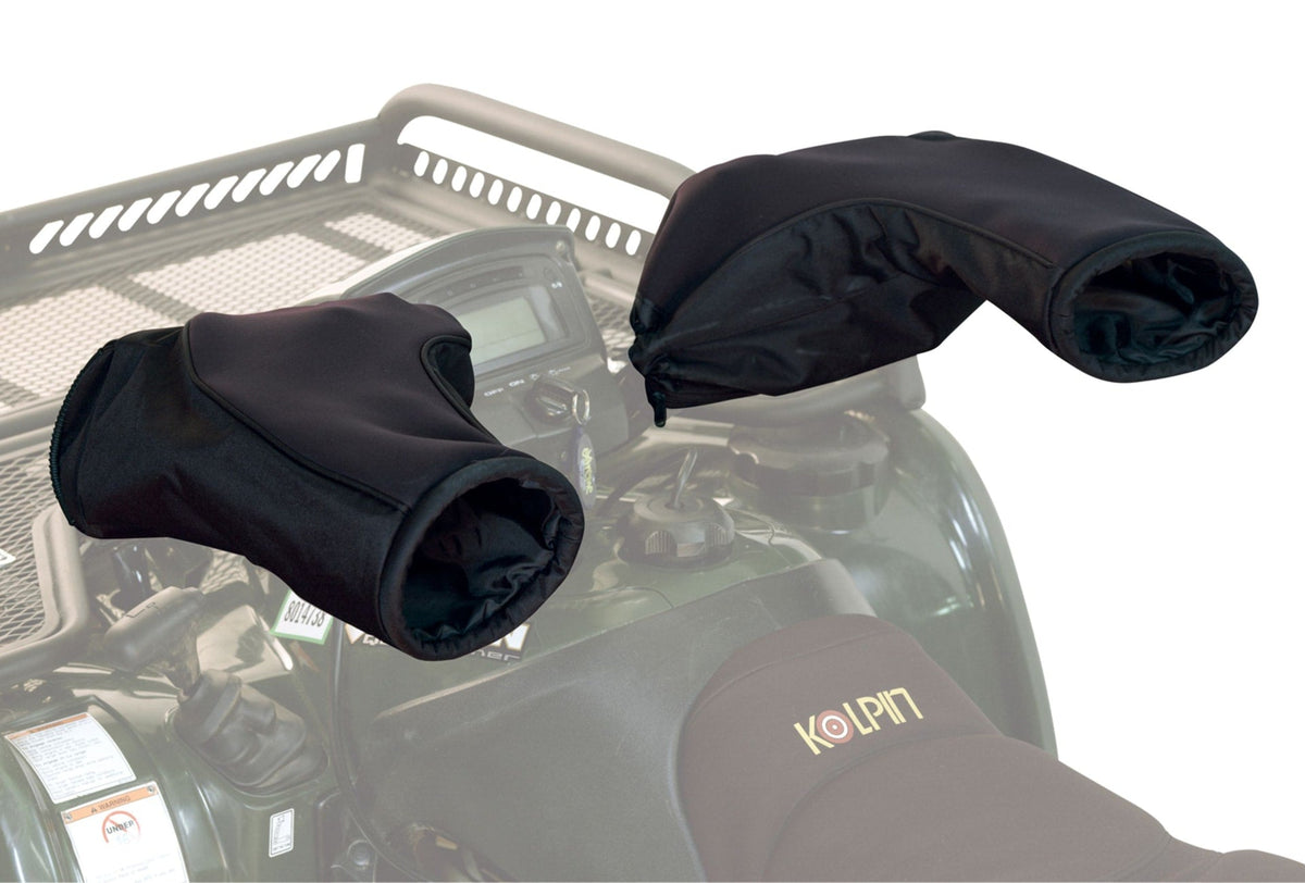 Kolpin Geartector Cold Weather ATV Handlebar Mitts, Black
