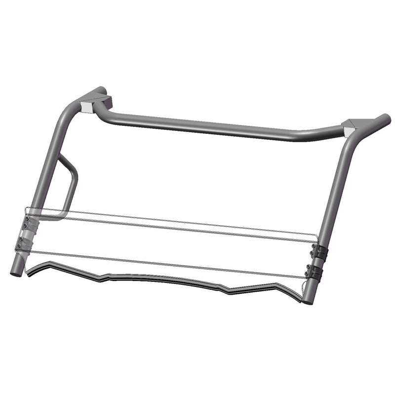 Kolpin Hard Coated Half Fixed Windshield, Teryx'16 C1
