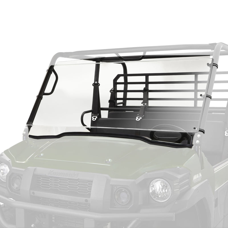 Kolpin Uncoated Full Fixed Windshield, Kawasaki Mule PRO FXT J8