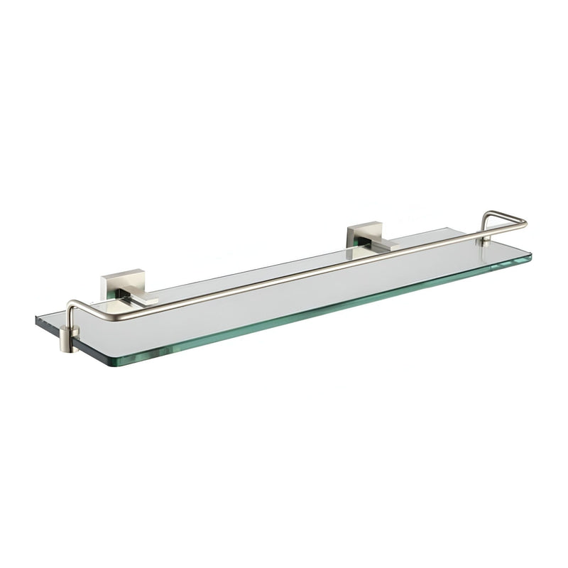 KRAUS Bathroom Accessories Rust-Resistant Shelf with Railing N3