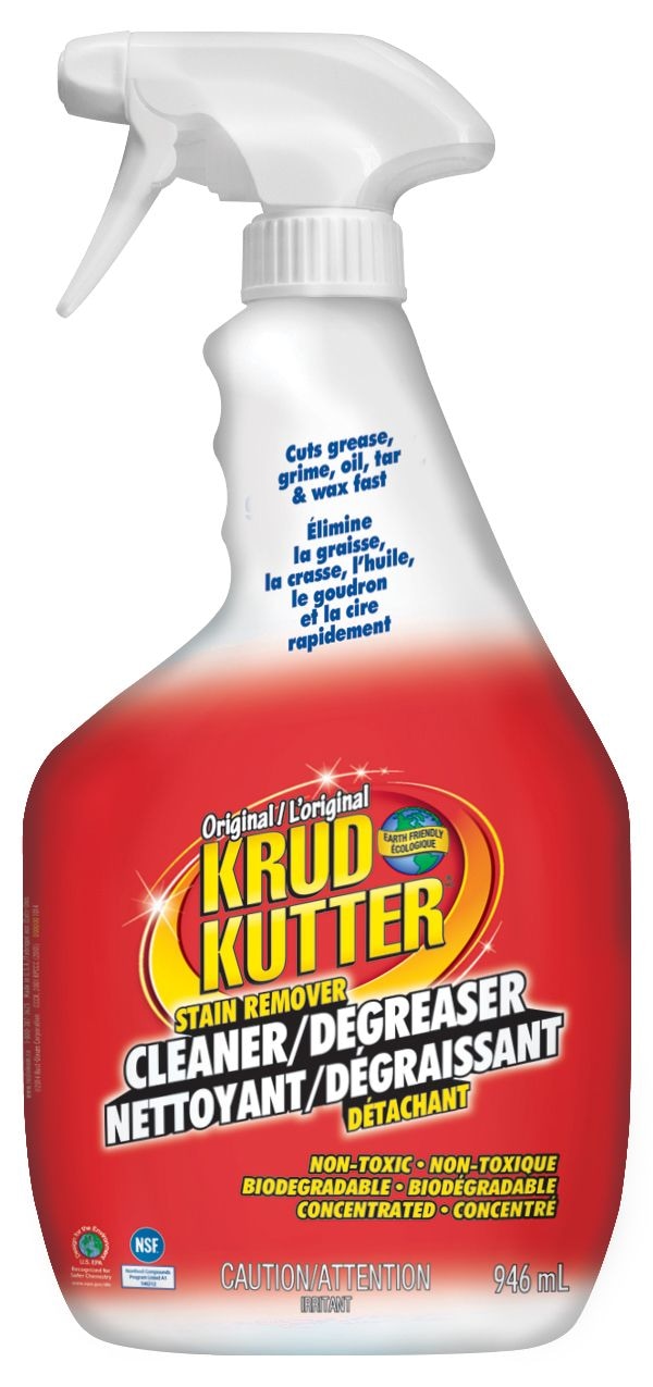 Krud Kutter Multi-Purpose Stain Remover, Cleaner & Degreaser Spray, Non-Toxic, 946-mL A5