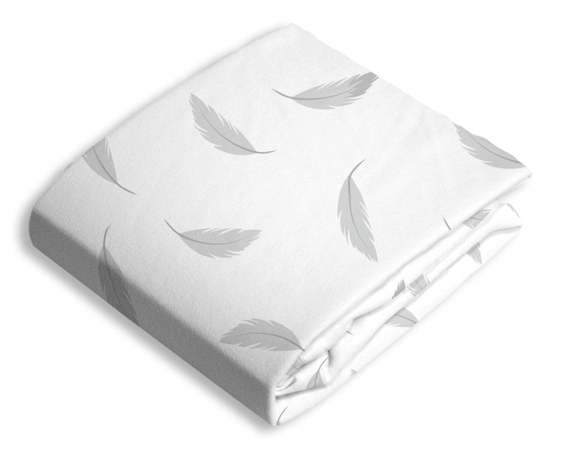 Kushies Percale Changing Pad Cover, Feathers G5