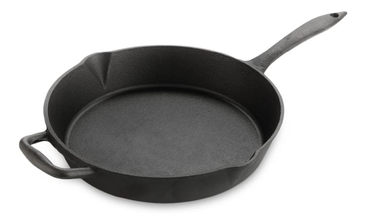 Lagostina Pre-Seasoned Cast Iron Skillet, Oven & Broiler Safe, Black, 10-in C0