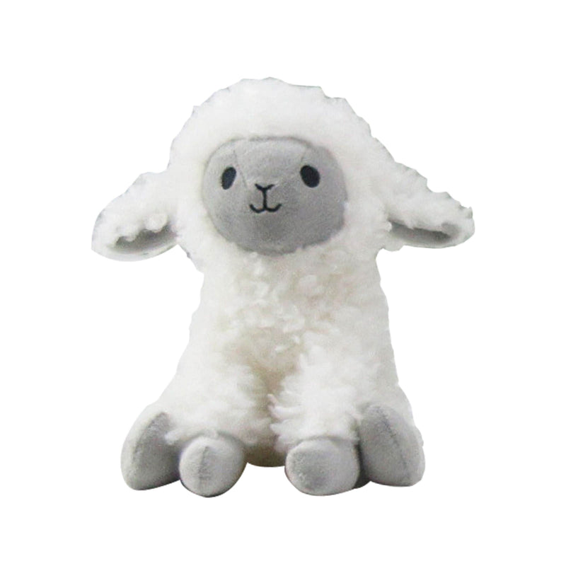 Lamb Plush Toy, White, 7-in, Ages 3+, for Eid/Spring H5