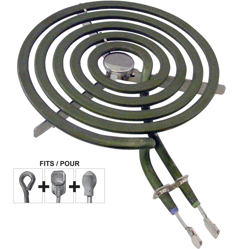 Laser 62476 GE Surface Stove Top Element, 1325W, 240V, 6-in C0