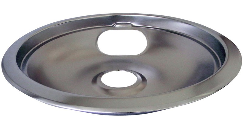 Laser Chrome Drip Pan Shallow Draw, 8-in L9