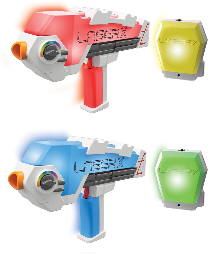 Laser X Revolution Double Blasters Laser Tag Set, 2 Players, Age 6+ O3