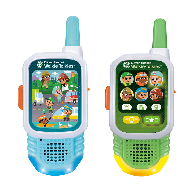 LeapFrog Hero Helpers Walkie Talkies, English, 1000-ft N8
