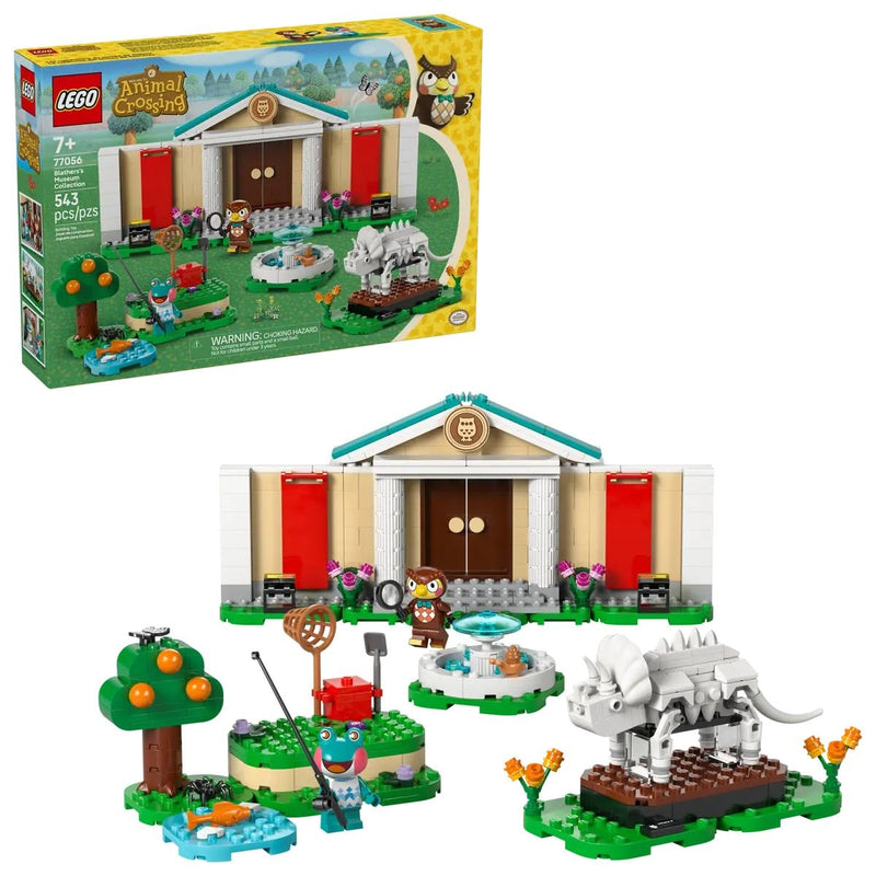 LEGO Animal Crossing Blathers's Museum Collection - 77056, 543-pcs, Ages 7+ N3