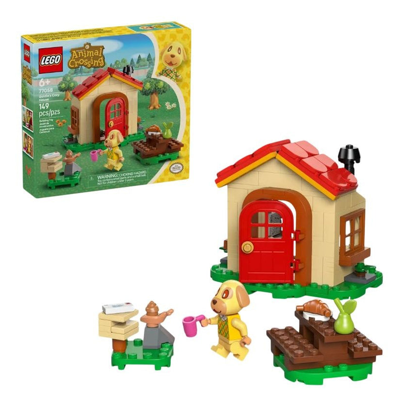 LEGO Animal Crossing Goldie's Cozy House - 77058, 149-pcs. Ages 6+ E7
