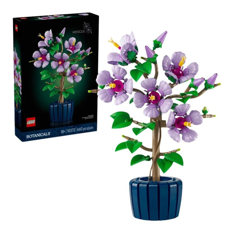 LEGO Botanicals Hibiscus - 10372, 660-pcs, Ages 18+ A9