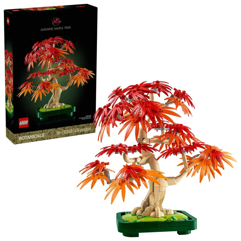 LEGO Botanicals Japanese Red Maple Bonsai Tree - 10348, 474-pcs, Ages 18+ S4