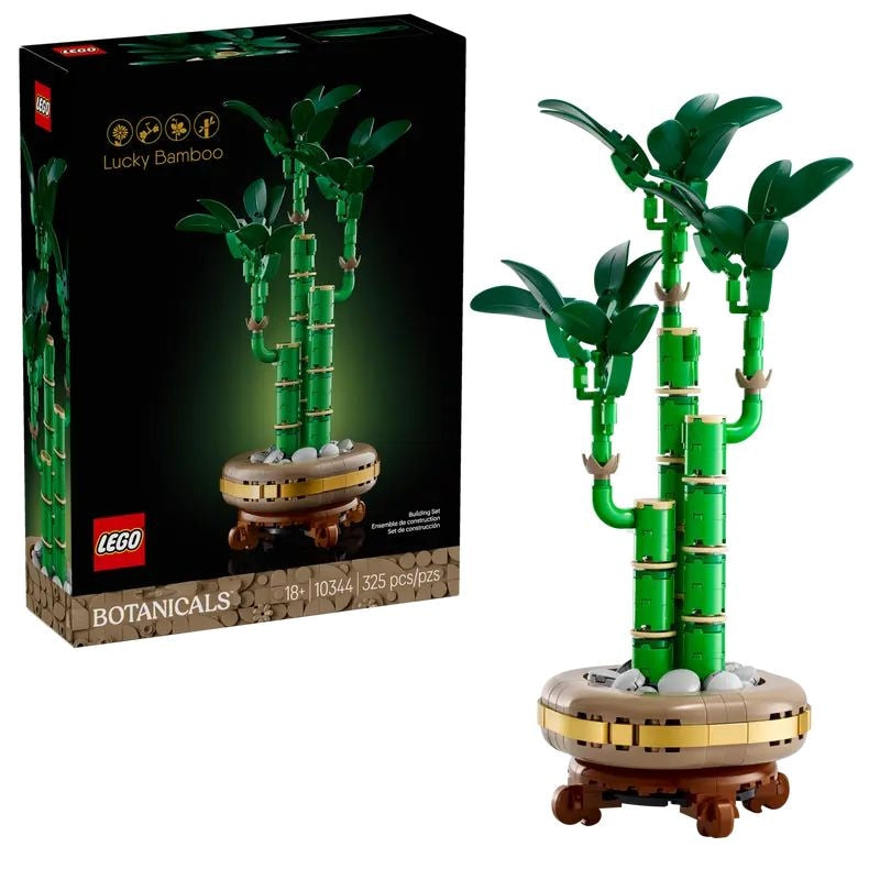 LEGO Botanicals Lucky Bamboo - 10344, 325-pcs, Ages 18+ S0